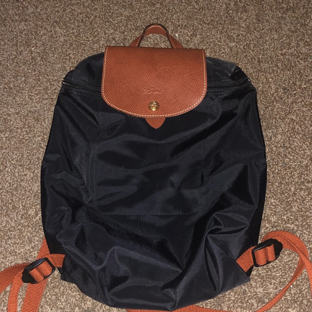 Previously loved Long Champ back pack